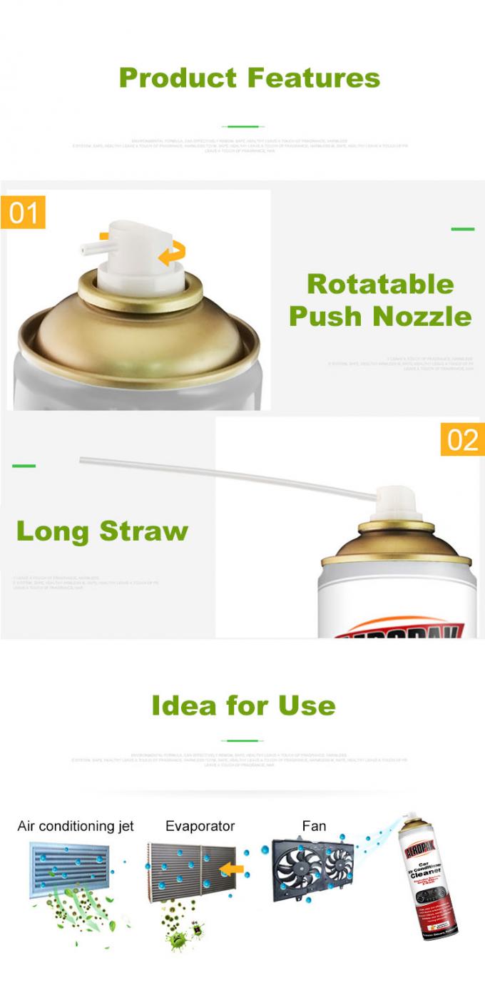 TUV Certifacates de Schoonmakende Nevel 500ml van de AutoAirconditioner 3