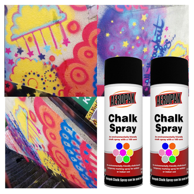 200ml Water Based Chalk Spray Paint Easy Washing Safe For Children