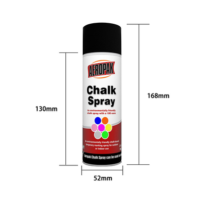 Aeropak 200ml Removable Liquid Chalk Spray Paint Plastic Bottle