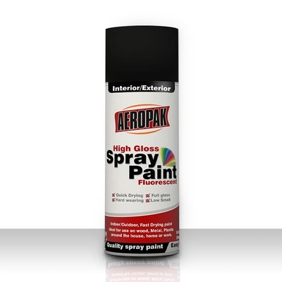 High Gloss Black Aerosol Spray Paint For Cars Multi Color Abaliable
