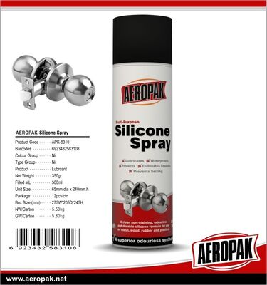 AEROPAK Silicone Spray Lubricant Aerosol Spray