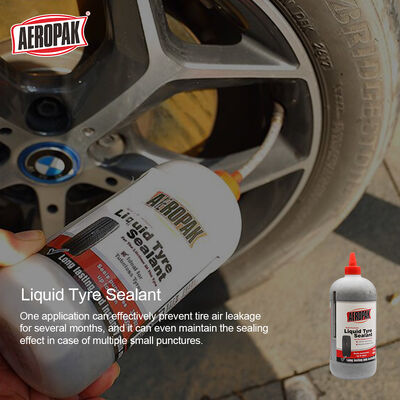 Aeropak Universal Liquid Tyre Sealant 500ml -15C/5F Anti-Freeze for Cars Motorcycles Bikes Car Care