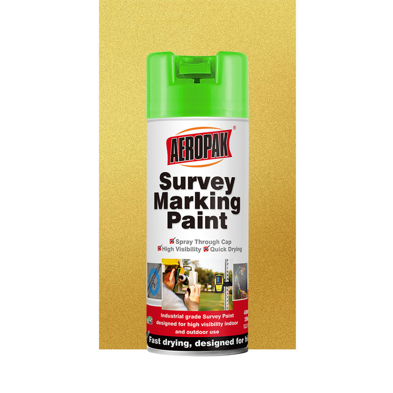 High Visibility Customized Colors Survey Marking Paint Spray with ODM Service in 500ml Tinplate Cans