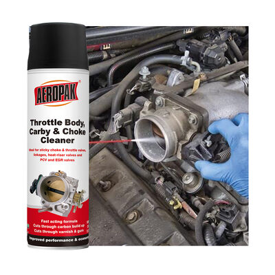 Aeropak 500 ml Aerosol Spray Gaspedaal & Carburator Cleaner & Gaspedaal Choke Wash Liquid voor auto's Trucks Motorfietsen