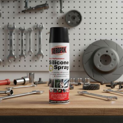 AEROPAK siliconenspray 500 ml voor auto-huishoudens