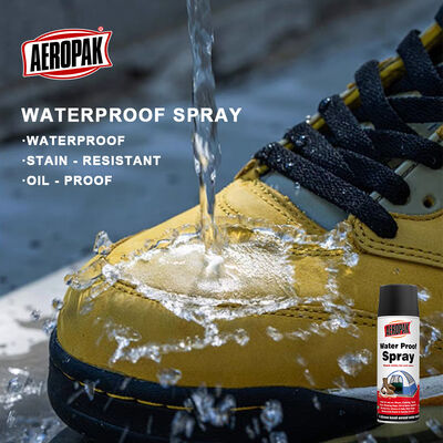Aeropak Aerosol Spray 120g Blokplaat Waterdicht Waterwerend Vloeibare coating voor kleding Schoenen Lederdak 3 jaar houdbaar