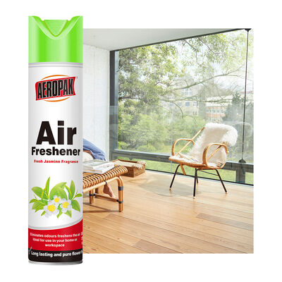 Aeropak 330ml Aerosol Jasmin geur Gebruik Effectieve geurverwijder Langdurig milieuvriendelijk Huisdier-veilig Kind-veilig Luchtverfrisser