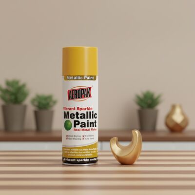 Hoogwaardige 400 ml snel droog hoogglanzend Acryl vloeibare coating Groothandel Custom Color Metallic Spray Paint Aeropak Automotive